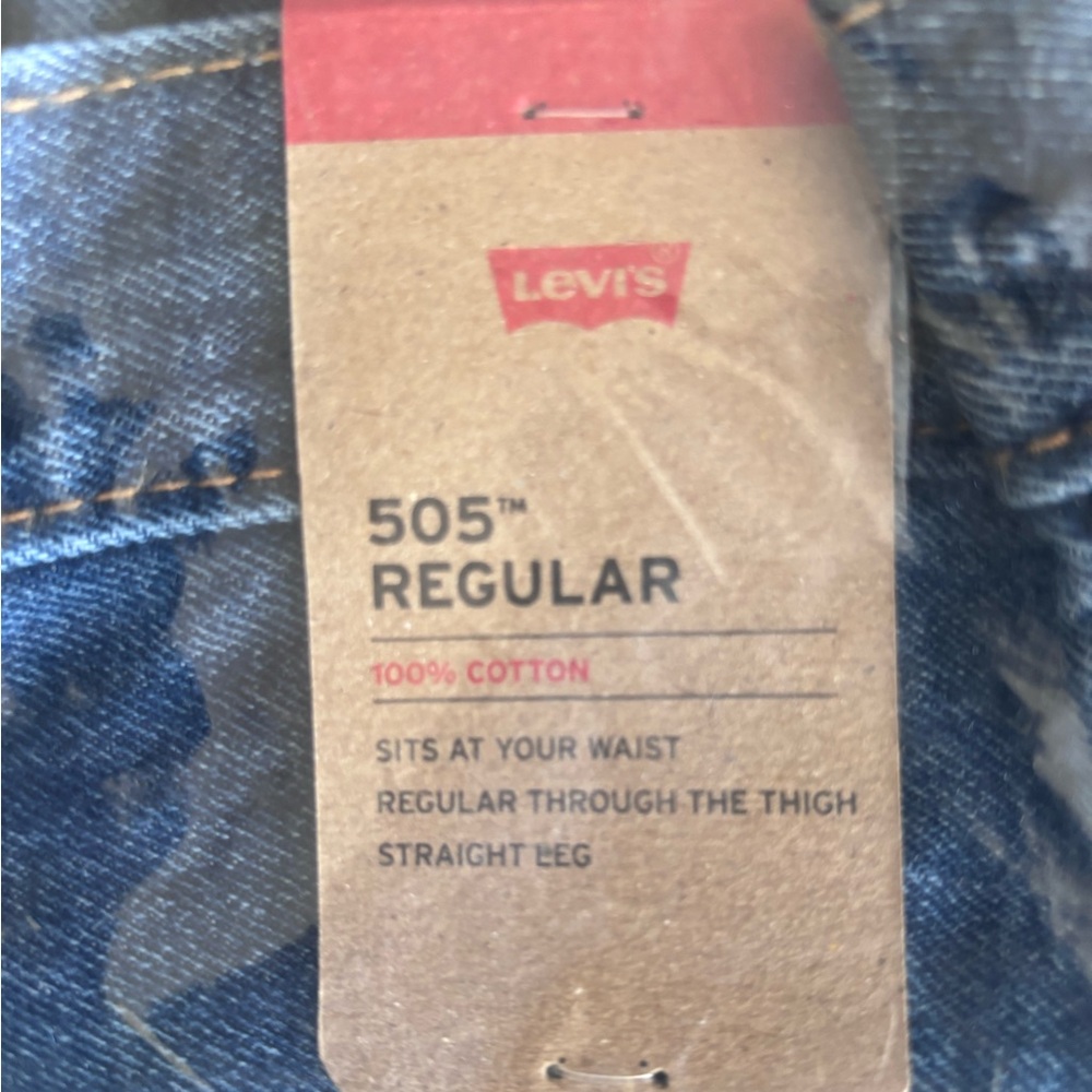 Levi’s 505 Regular Fit Jeans 
36X29
Still in packaging 
New Never worn